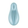 Šviesiai mėlynas „Satisfyer“ klitorio stimuliatorius „Dipping Delight“