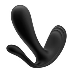 G-Punt & Anale Stimulator Top Secret + Met App Satisfyer Zwart