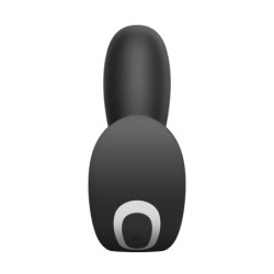 G-punkta un anālās atveres stimulators Top Secret + ar lietotni Satisfyer Melns