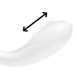 Stimolatore del Punto-G Rrrolling Pleasure Satisfyer Bianco