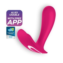 Διεγέρτης Σημείου G Top Secret Με App Satisfyer Ροζ