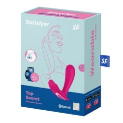 Estimulador do Ponto G Top Secret Com App Satisfyer Rosa