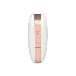 Love Triangle Stimulator med Satisfyer App Vit