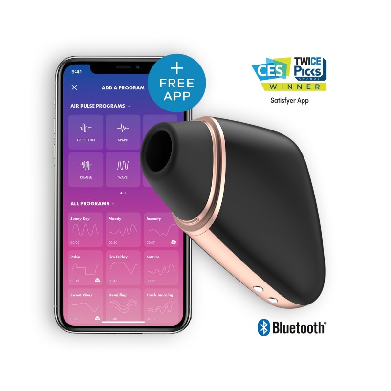 Estimulador Love Triangle Com App Satisfyer Preto