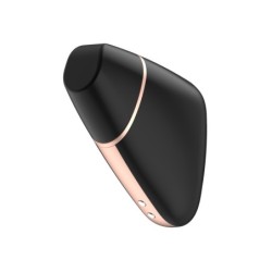 „Love Triangle“ stimuliatorius su „Satisfyer“ programėle, juodas