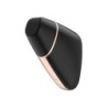 „Love Triangle“ stimuliatorius su „Satisfyer“ programėle, juodas