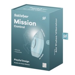 Satisfyer Mission Control Blauwe Stimulator