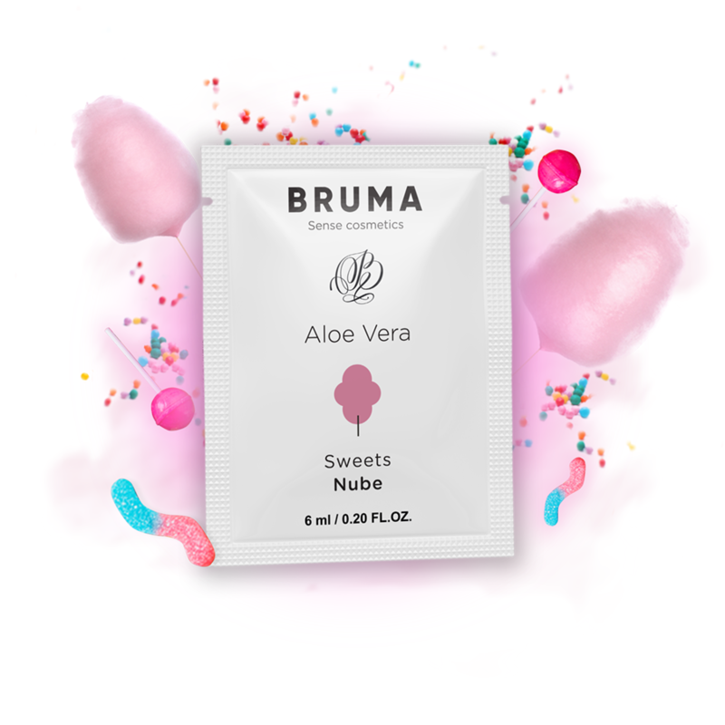 Gel Deslizante Con Aloe Vera Sabor A Nube 6 Ml Gel Deslizante Con Aloe Vera Sabor A Nube 6 Ml