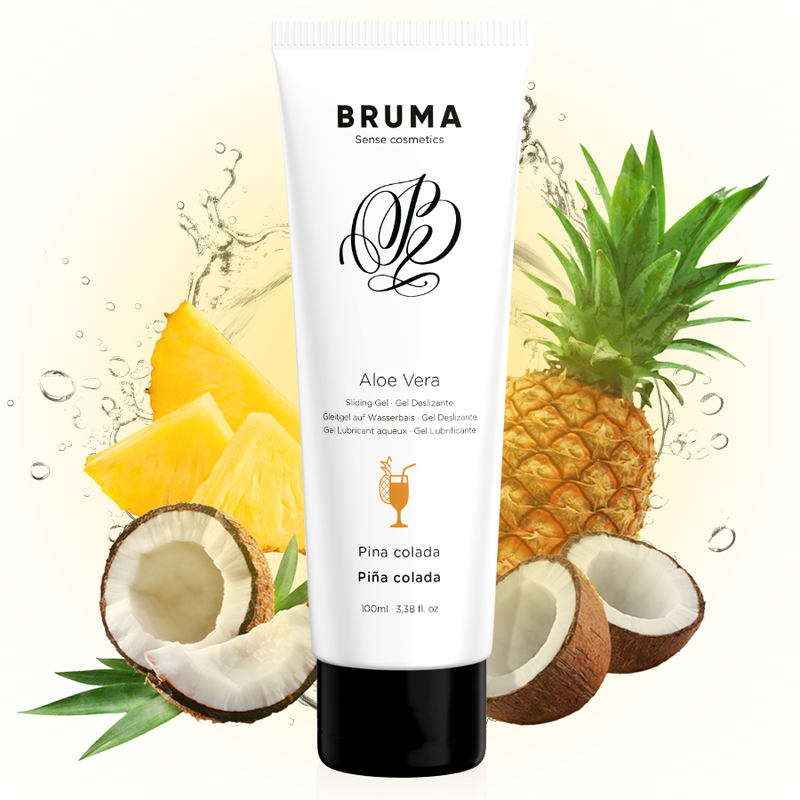 Gel Deslizante Com Aloe Vera Sabor A Piña Colada 100 Ml Gel Deslizante Com Aloe Vera Sabor A Piña Colada 100 Ml