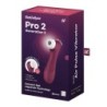 Ερεθιστής Pro 2 Gen 3 Satisfyer Με Connect App Κόκκινο Μπορντό
