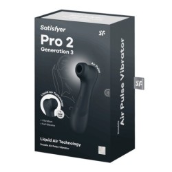 Stimolatore Pro 2 Gen 3 Satisfyer Nero