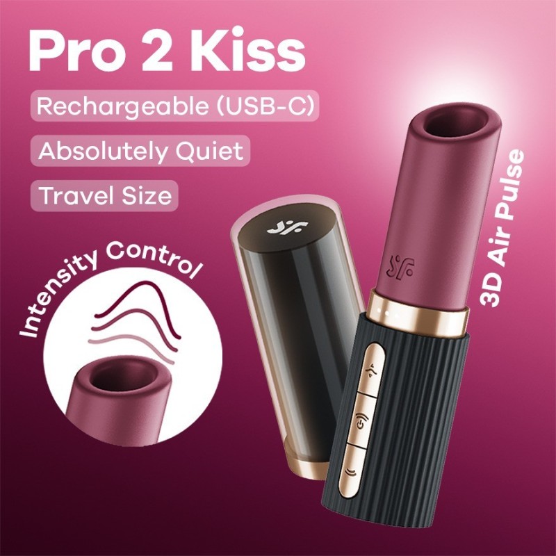 Satisfyer Pro 2 Kiss stimulaator Satisfyer Pro 2 Kiss stimulaator