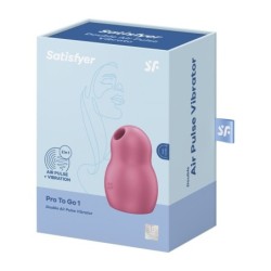 Satisfyer Pro To Go 1 Piros Stimulátor