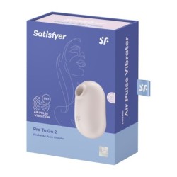 Estimulador Pro To Go 2 Beige Satisfyer
