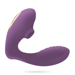 Estimulador Recargable Moanstar Con Regalo De Lubricante A Base De Agua Crushious