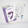 Estimulador Recargable Moanstar Con Regalo De Lubricante A Base De Agua Crushious
