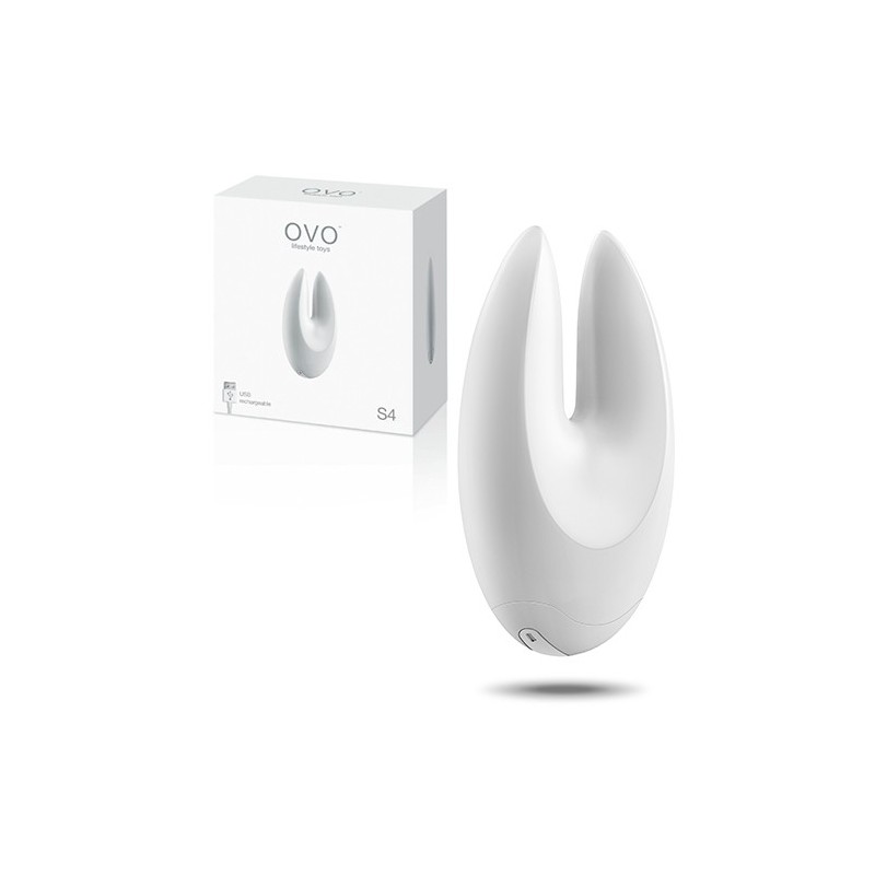 Estimulador Recarregable S4 Ovo Blanc Estimulador Recarregable S4 Ovo Blanc