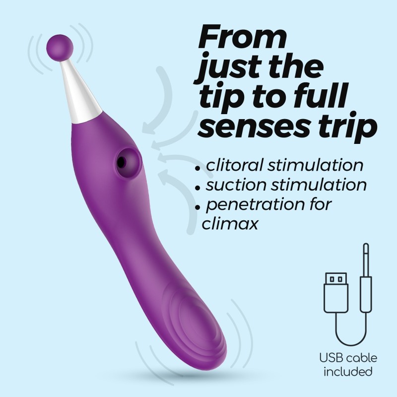 Rechargeable Trinity Crushious Stimulator