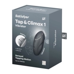 Tap & Climax 1 -stimulaattori, harmaa, Satisfyer
