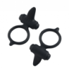 Bcharmed Basic Vibrerende Penisring - Sort