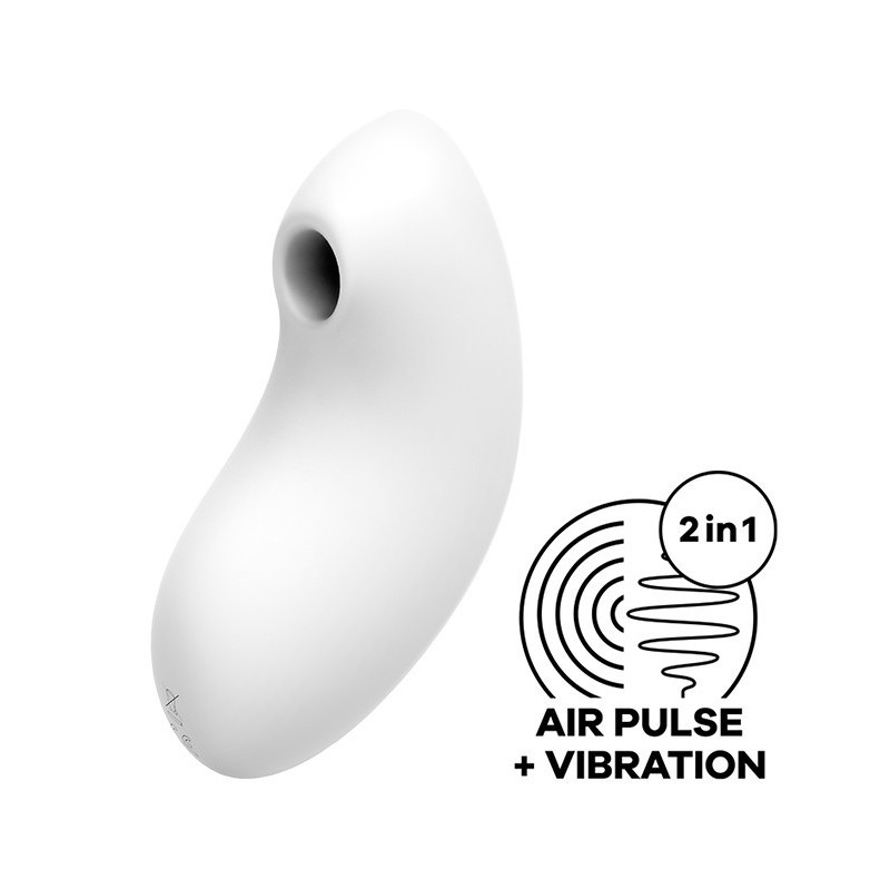 Vulva Lover 2 Hvid Stimulator fra Satisfyer