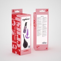 Explorer Analinis Dušas 90Ml Su Analiniu Lubrikantu 50Ml Ir Analinis Kaištis The Plunger Crushious