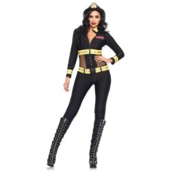 Disfraz De Bombera Red Blaze Firefighter 40 L