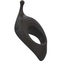 Bcharmed Rhythm Infinite Deluxe Prsten za penis 15 Vibracija Crni