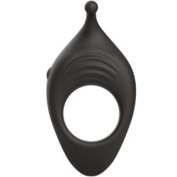 Bcharmed Rhythm Infinite Deluxe Krúžok na Penis 15 Vibrácií Čierny