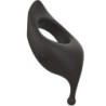 Bcharmed Rhythm Infinite Deluxe Obroček za penis 15 Vibracij Črn