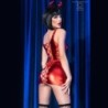 Φαντασία De Diablita Cr-4477 Κόκκινο Και Μαύρο 36-38 S/M