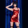 Fantasia De Diablita Cr-4477 Punainen Ja Musta 40-42 L/XL