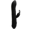 Twister Vibrator de Masaj și Rotativ Rabbit Negru