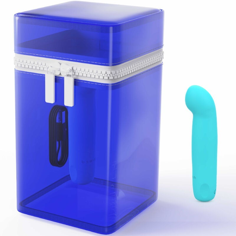 Vibromasseur Rechargeable Silicone Bleu Bcute Curve Infinite Classic Édition Limitée