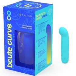 Vibromasseur Rechargeable Silicone Bleu Bcute Curve Infinite Classic Édition Limitée