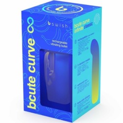 Vibromasseur Rechargeable Silicone Bleu Bcute Curve Infinite Classic Édition Limitée