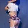 Schoolgirl Costume Cr-4610 Chilirose 36-38 S/M