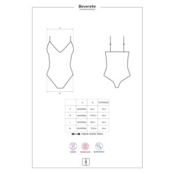 Maillot de Bain Beverelle Obsessive Noir 40 L