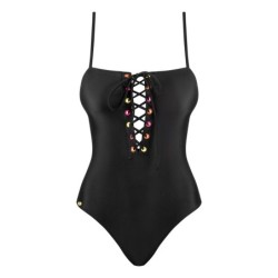 Traje De Baño Beverelle Obsessive Negro 40 L
