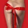 Punainen Silky Ribbon Bondage -nauha