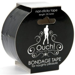 Cinta Ouch! Bondage Tape Negra