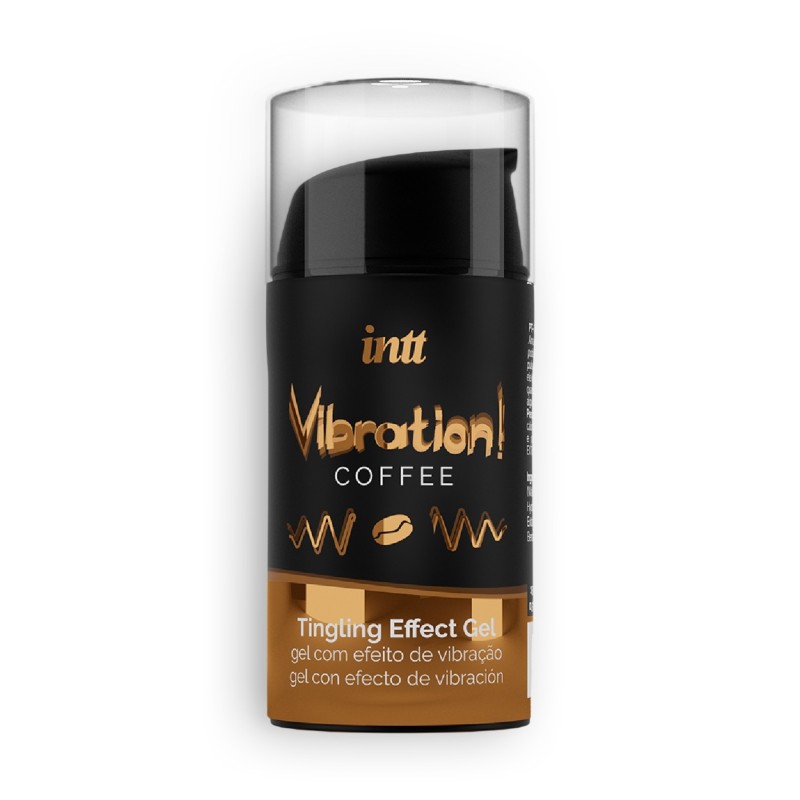 Gel Com Vibração Vibration Cafe Intt 15Ml