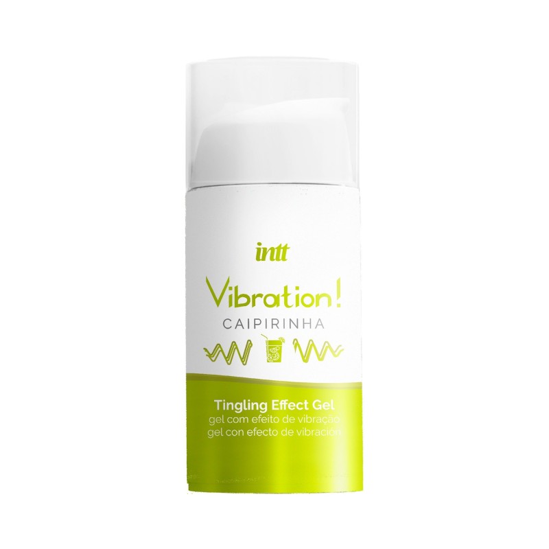 Gel Com Vibração Vibration Caipirinha Intt 15Ml