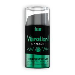 Gel Com Vibração Vibration Ganjah Intt 15Ml