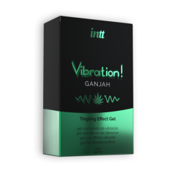 Gel Com Vibração Vibration Ganjah Intt 15Ml