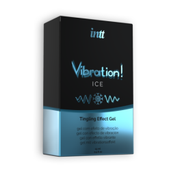 Gelis su vibracija „Vibration Ice Intt“ 15 ml