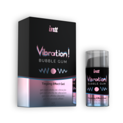 Gel cu Vibrație Vibration Gumă de Mestecat Intt 15Ml