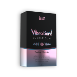 Gel Com Vibração Vibration Chiclete Intt 15Ml