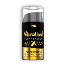 Gel Con Vibración Vibration Vodka Intt 15Ml