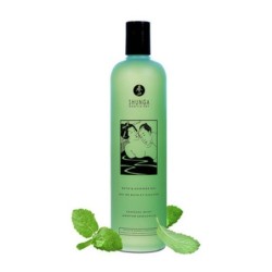 Bade- og Brusegel - Sensuel Mynte - 12,5 Fl Oz / 370 Ml - Shunga Erotic Art